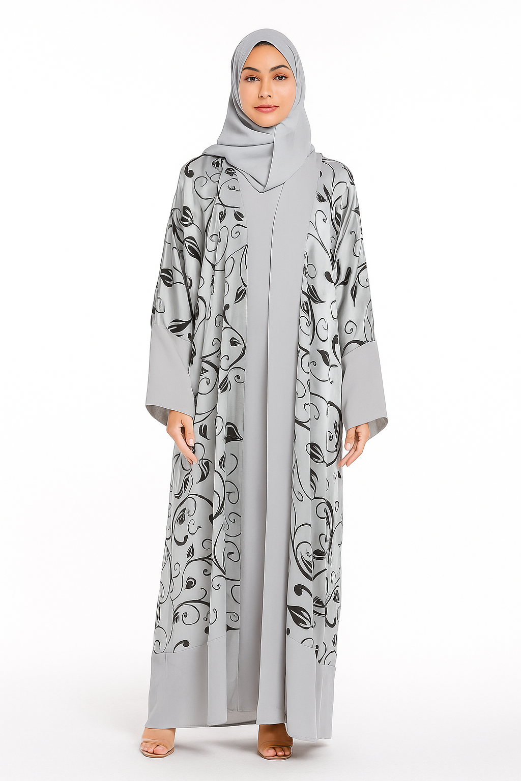 Silver Vine Kimono for Women