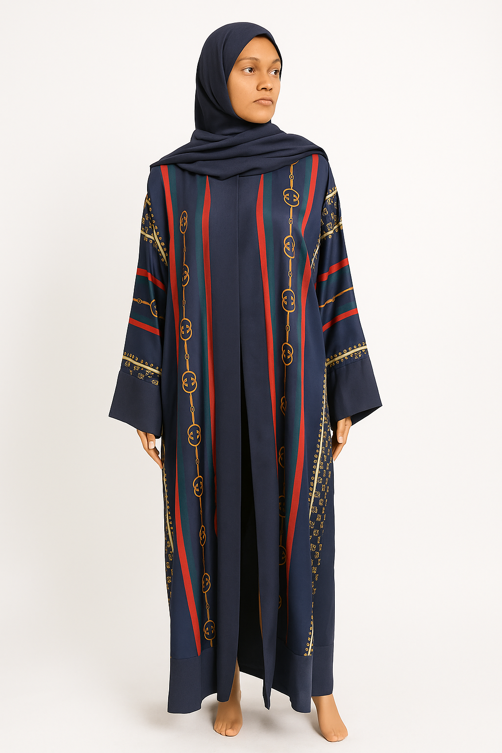 Velora Royal (Dark Blue) Premium Kimono for Women