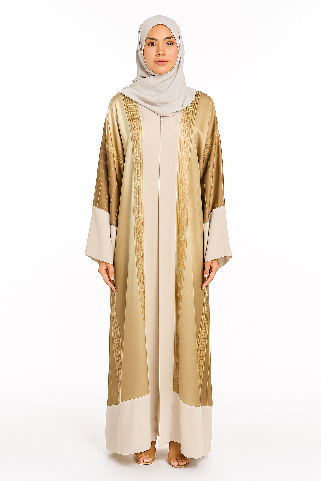 Satin Noir Kimono for Women