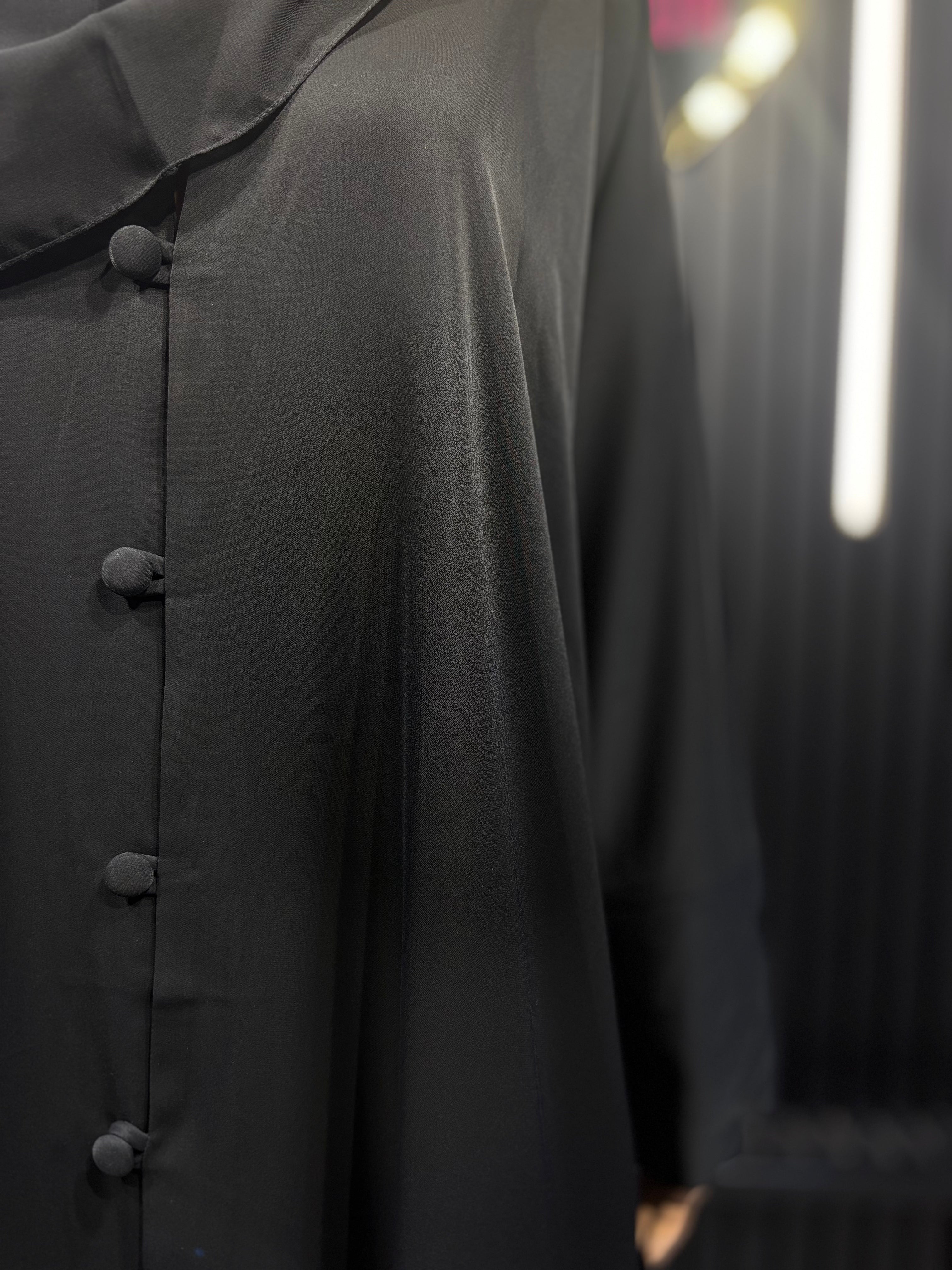 Black Raqiya Korean Nida Burqa for Women