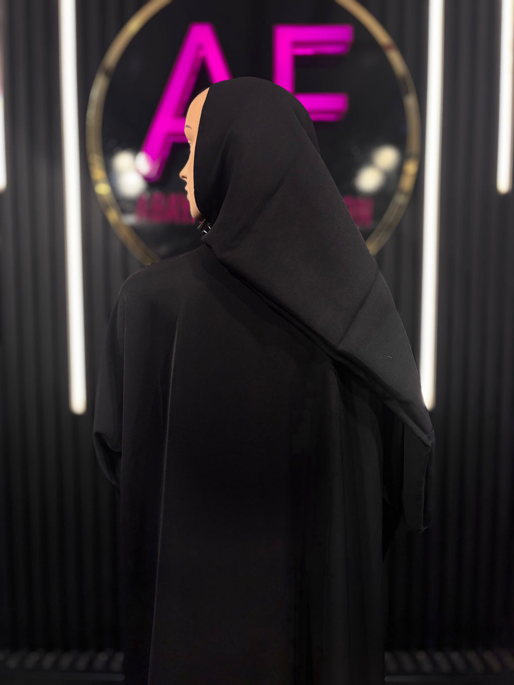 Black Raqiya Korean Nida Burqa for Women