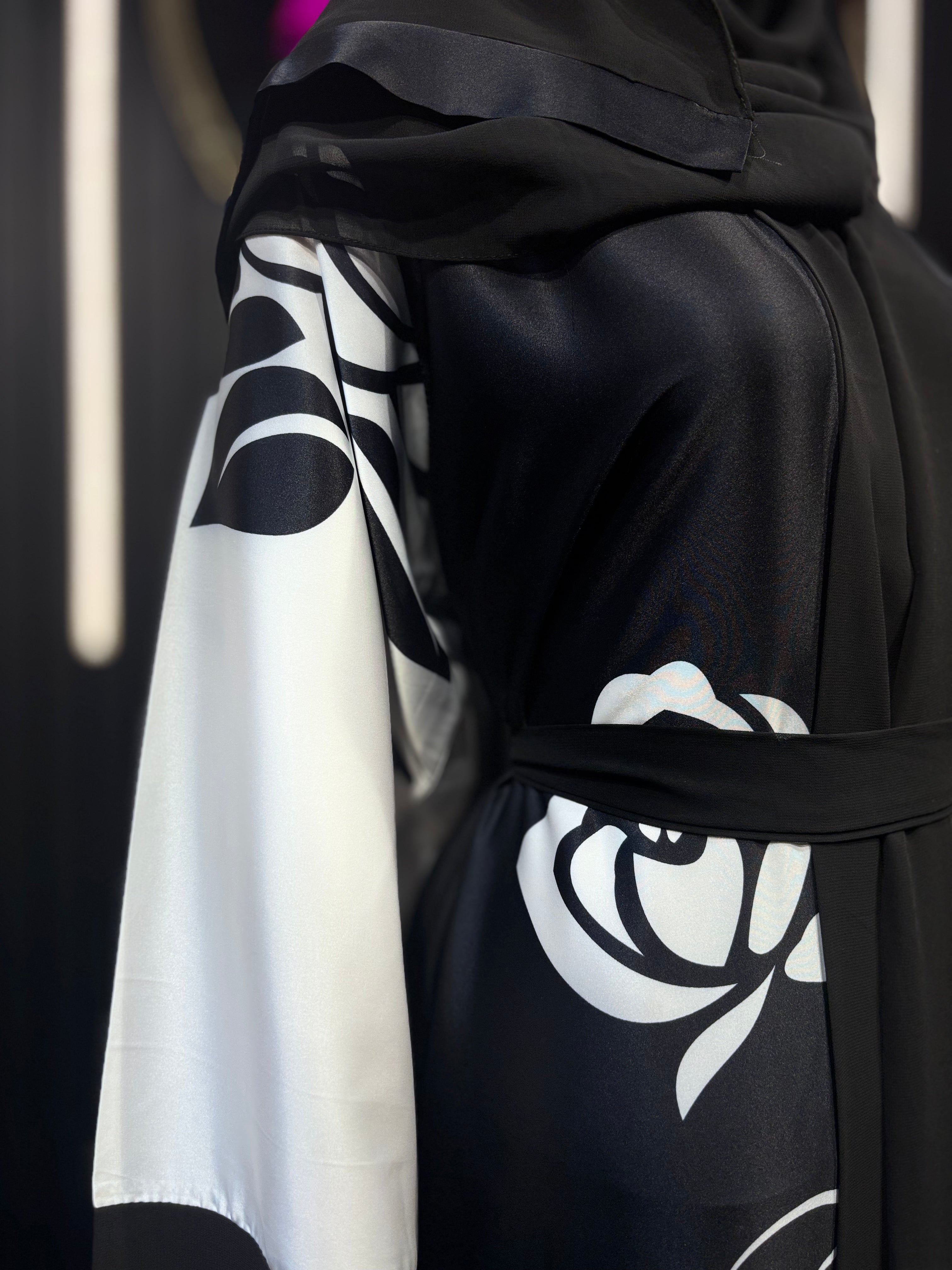 Silhouette Rose Premium Kimono for Women