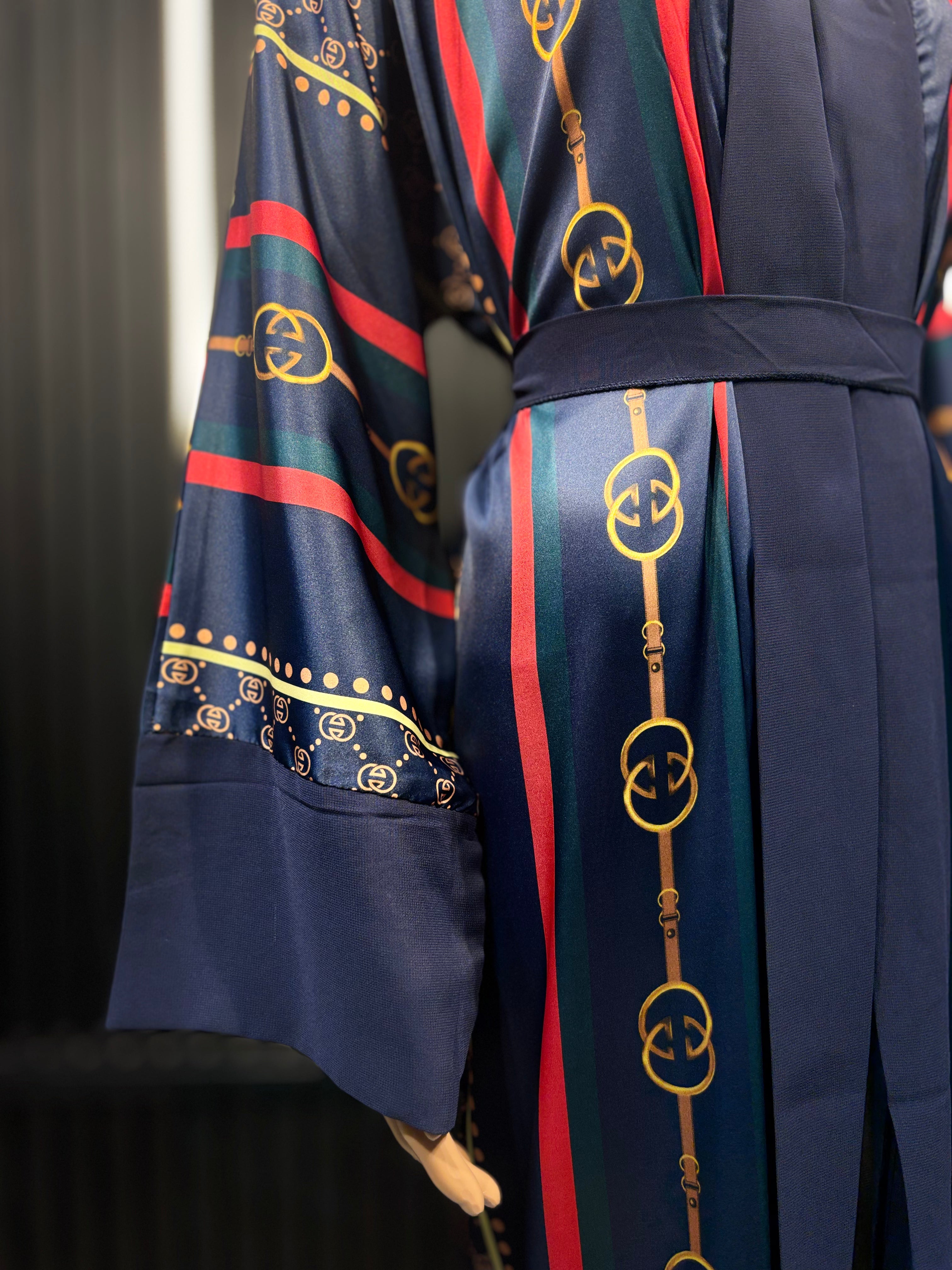 Velora Royal (Dark Blue) Premium Kimono for Women