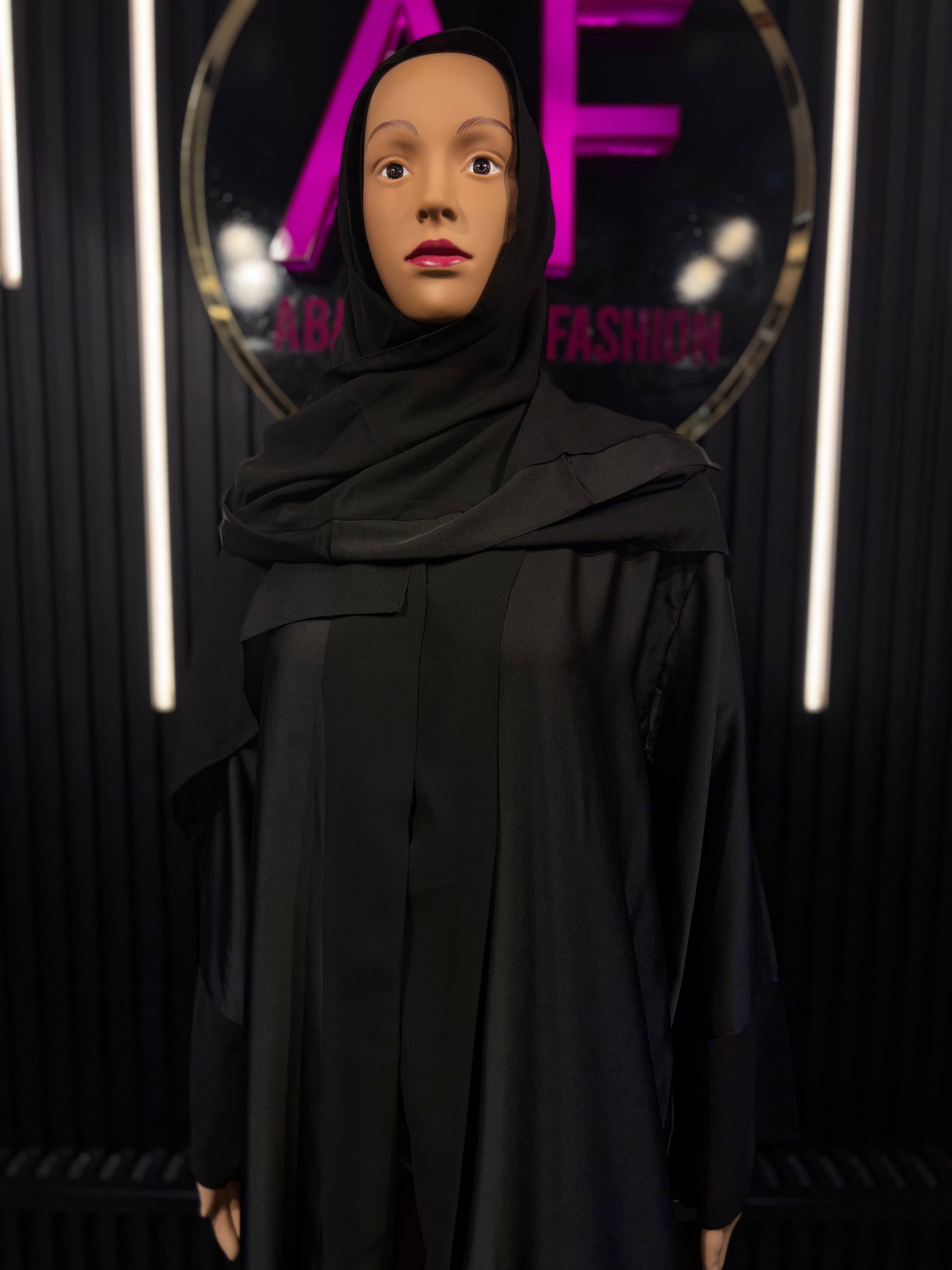 Raven Black Prestige Patterned Kimono for Women