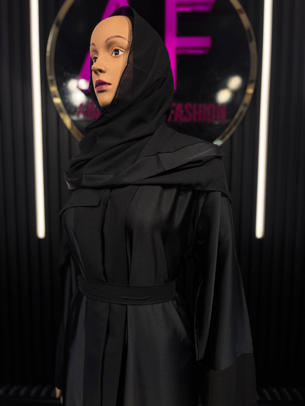 Raven Black Prestige Patterned Kimono for Women