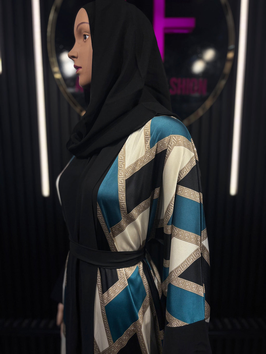 Modern Mosaic Kimono for Women