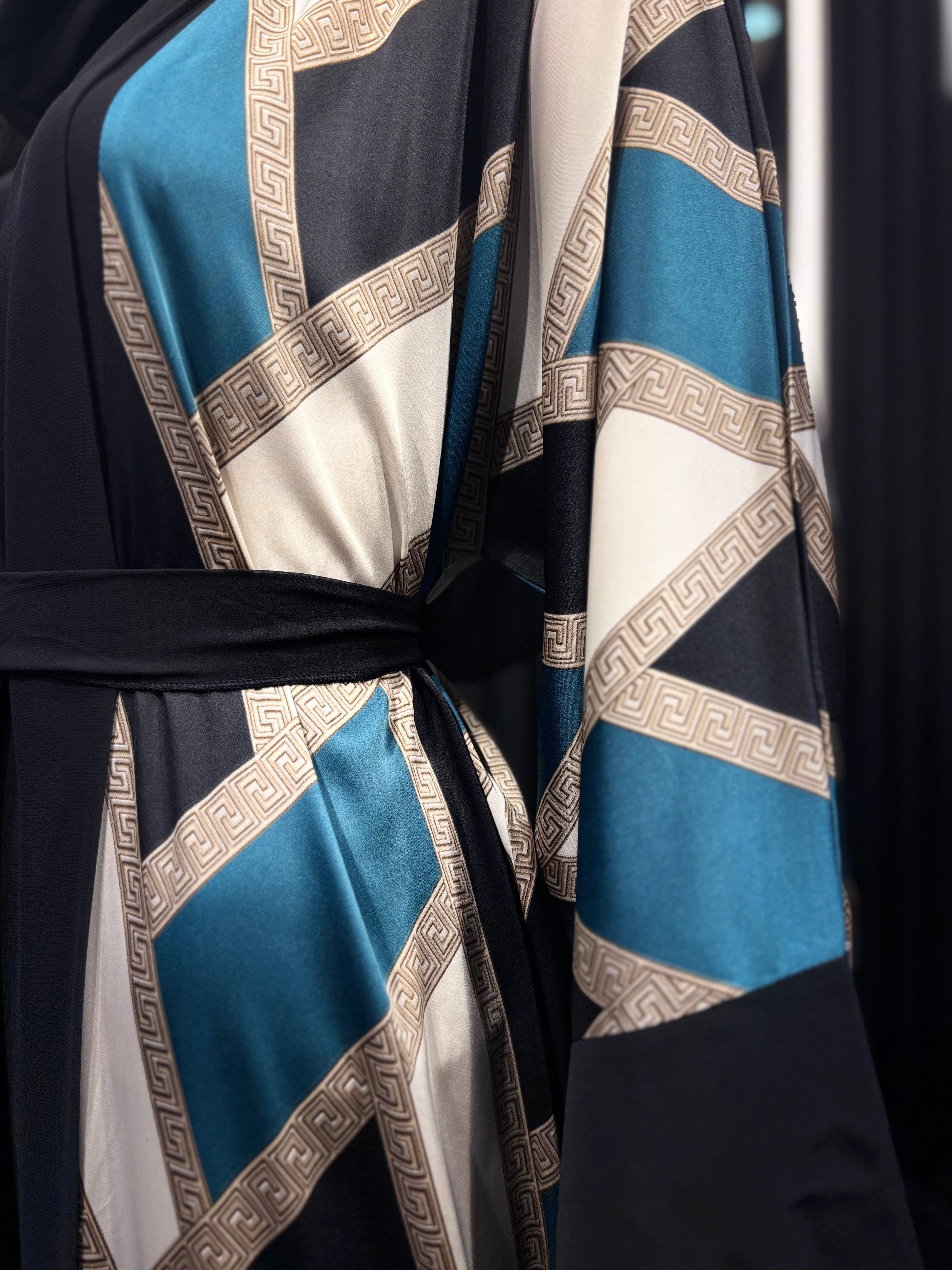 Modern Mosaic Kimono for Women