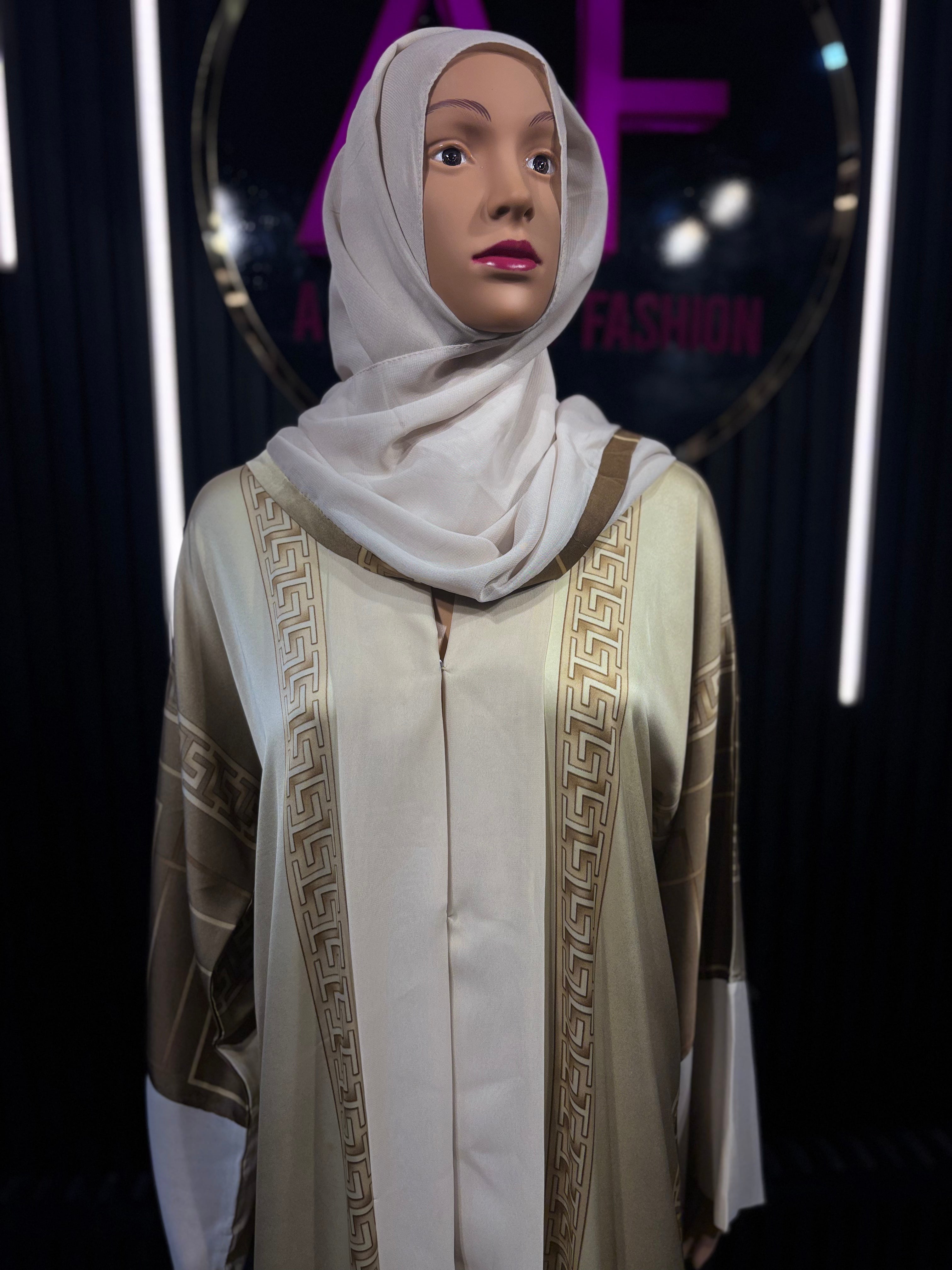 Satin Noir Kimono for Women