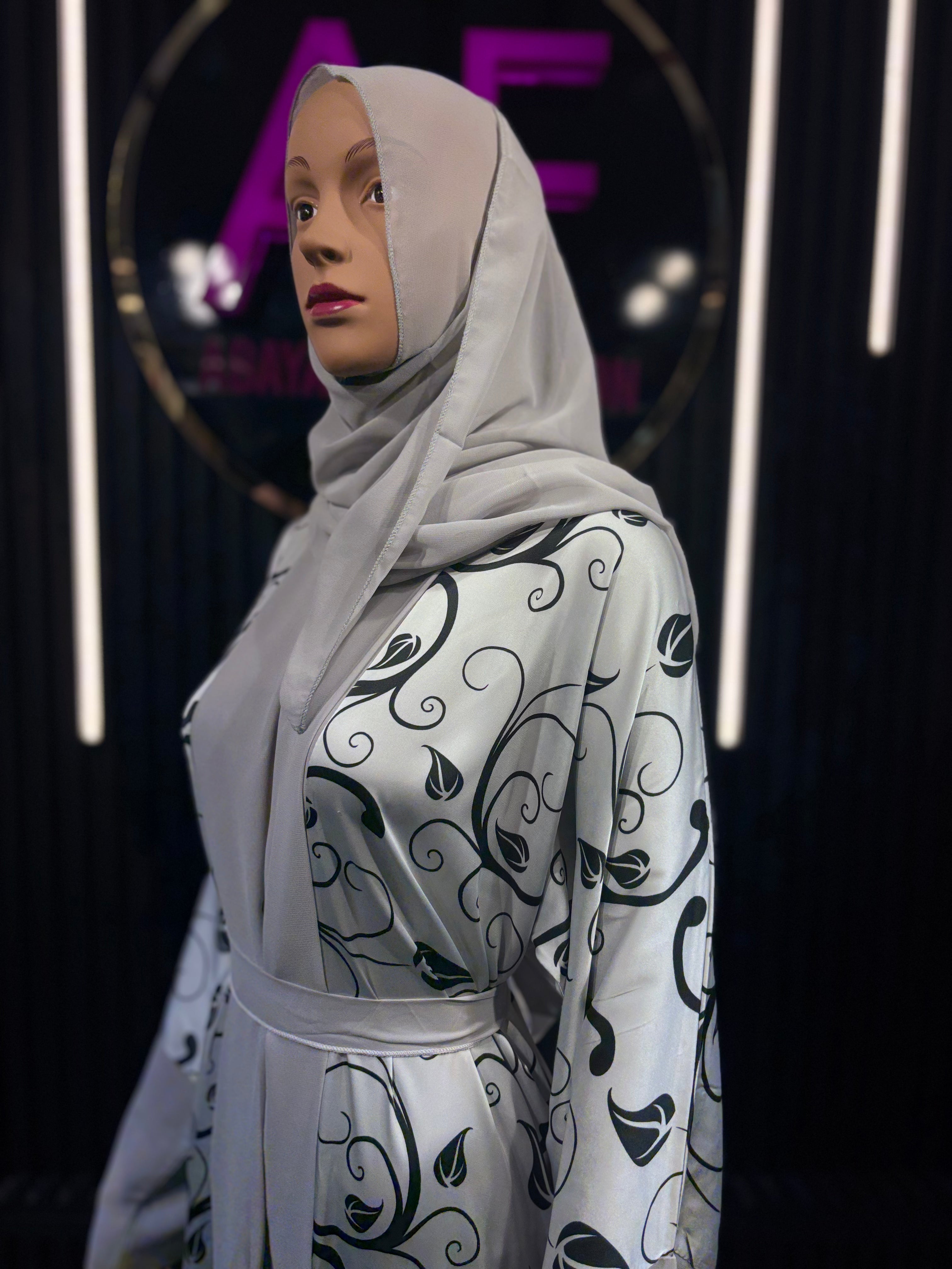 Silver Vine Kimono for Women