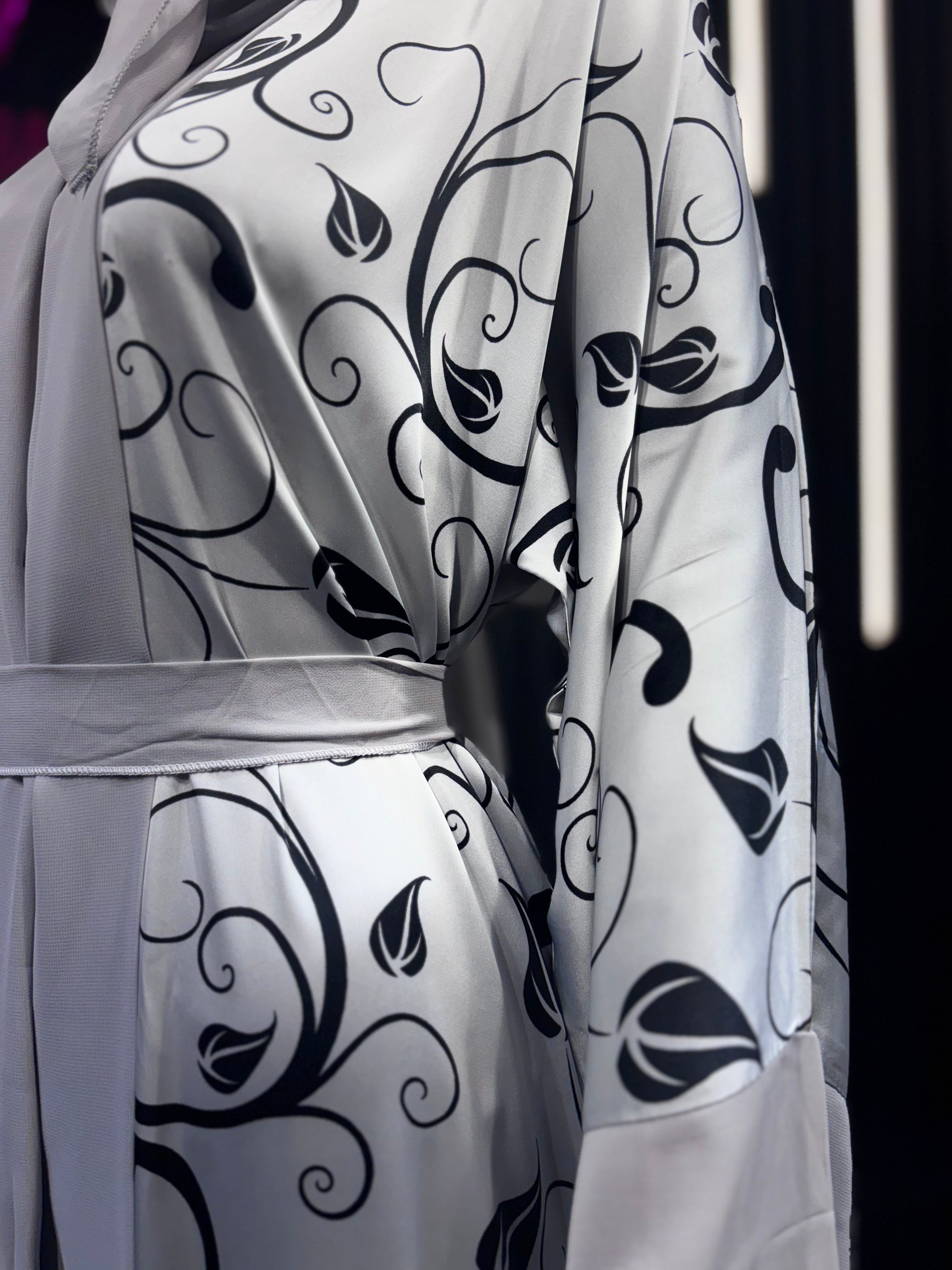 Silver Vine Kimono for Women