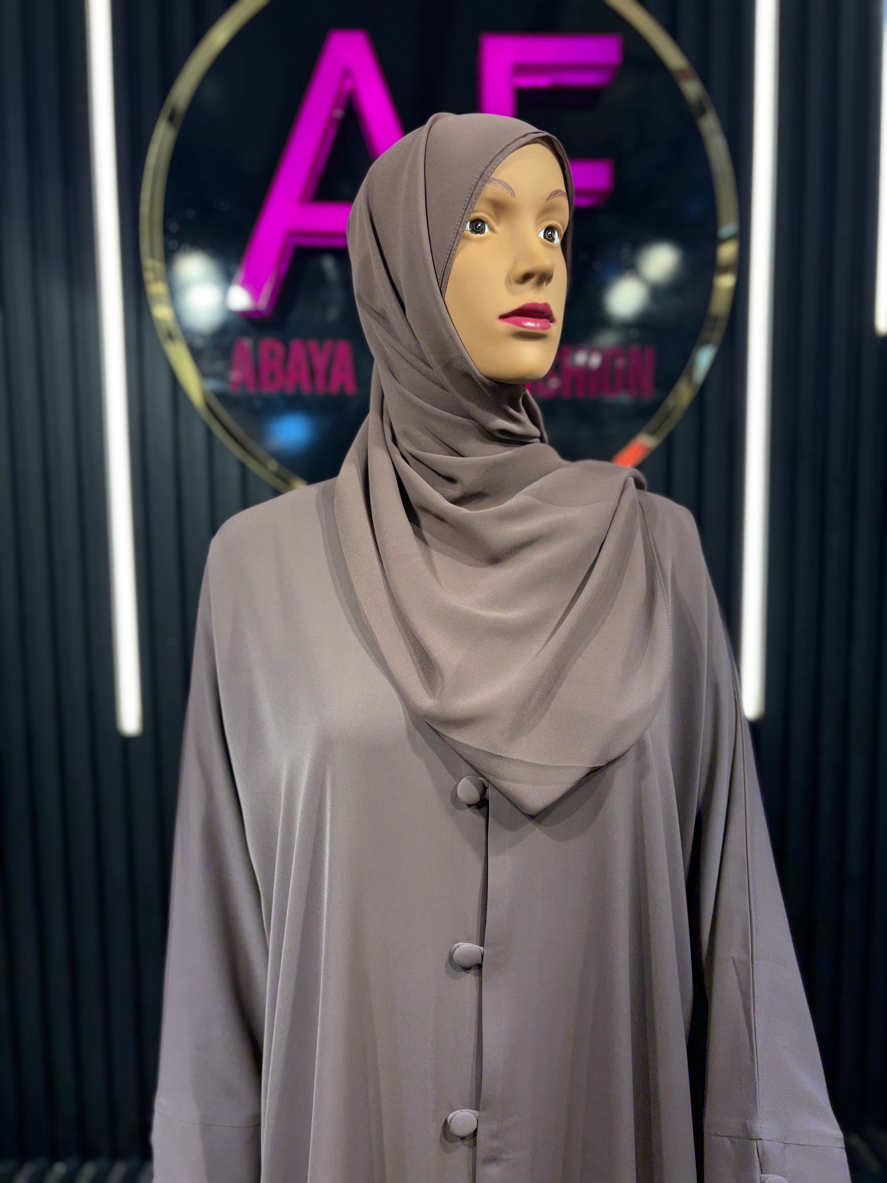Lavender Raqiya Korean Nida Burqa for Women