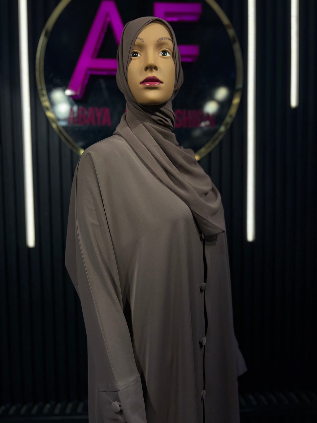 Lavender Raqiya Korean Nida Burqa for Women